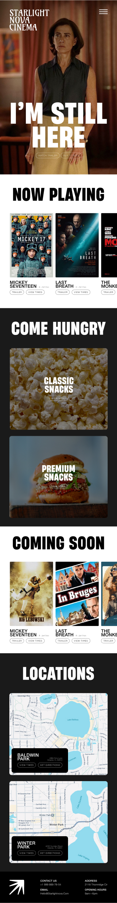 Home Page - Mobile